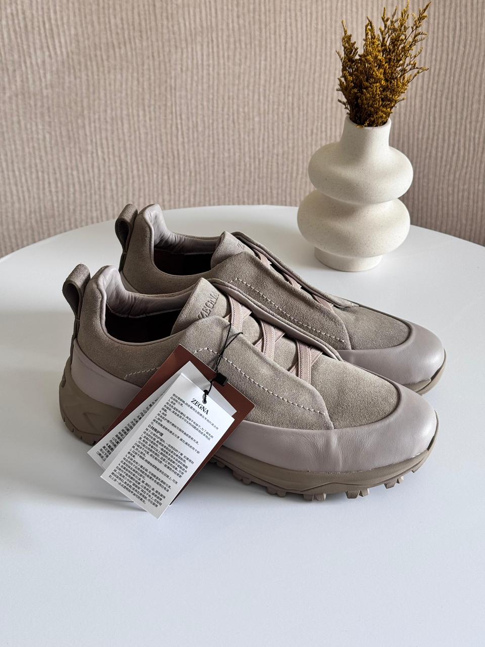 Zegna Triple Stitch | Light Taupe