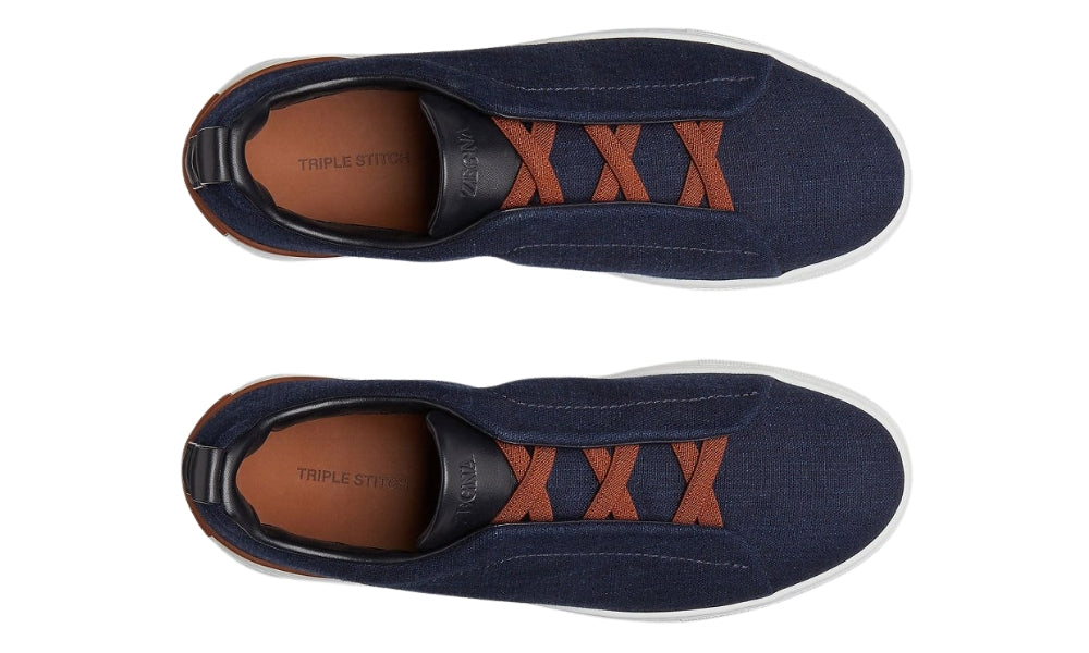 Zegna Triple Stitch | Blue