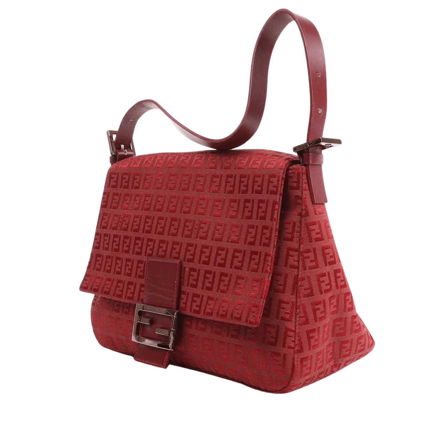 Fendi | Zucchino Jacquard Baguette Bag