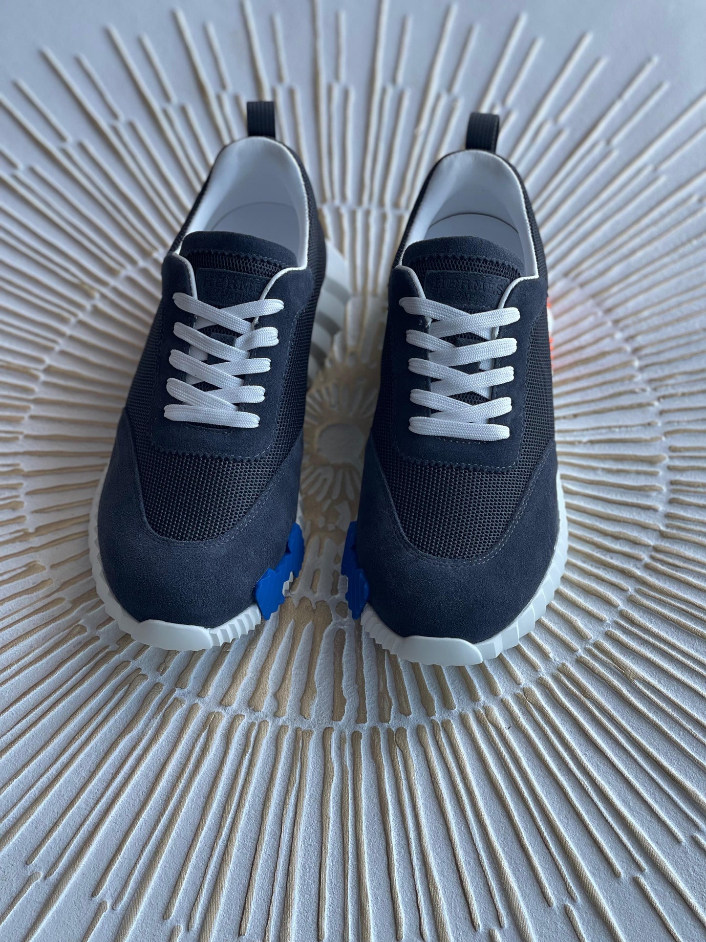 Hermès Bouncing | Marine Goatskin