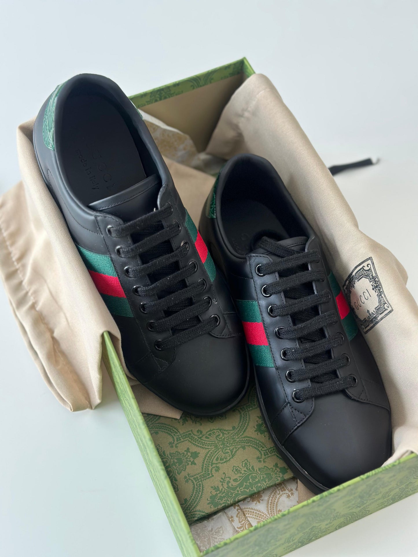 Gucci Ace Web | Black
