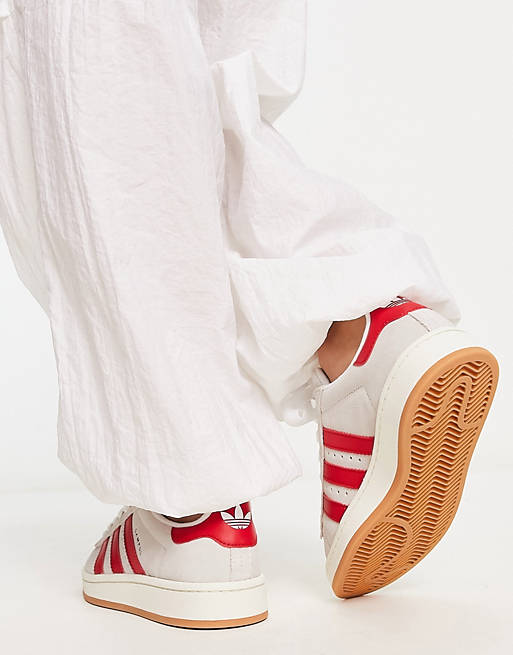 Adidas Campus 00s | Crystal White Scarlet