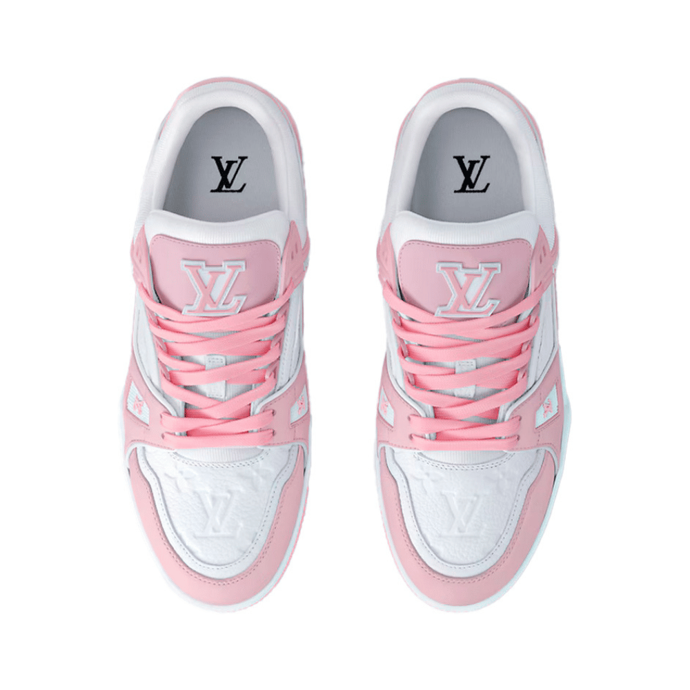 Louis Vuitton Trainer | White Rose