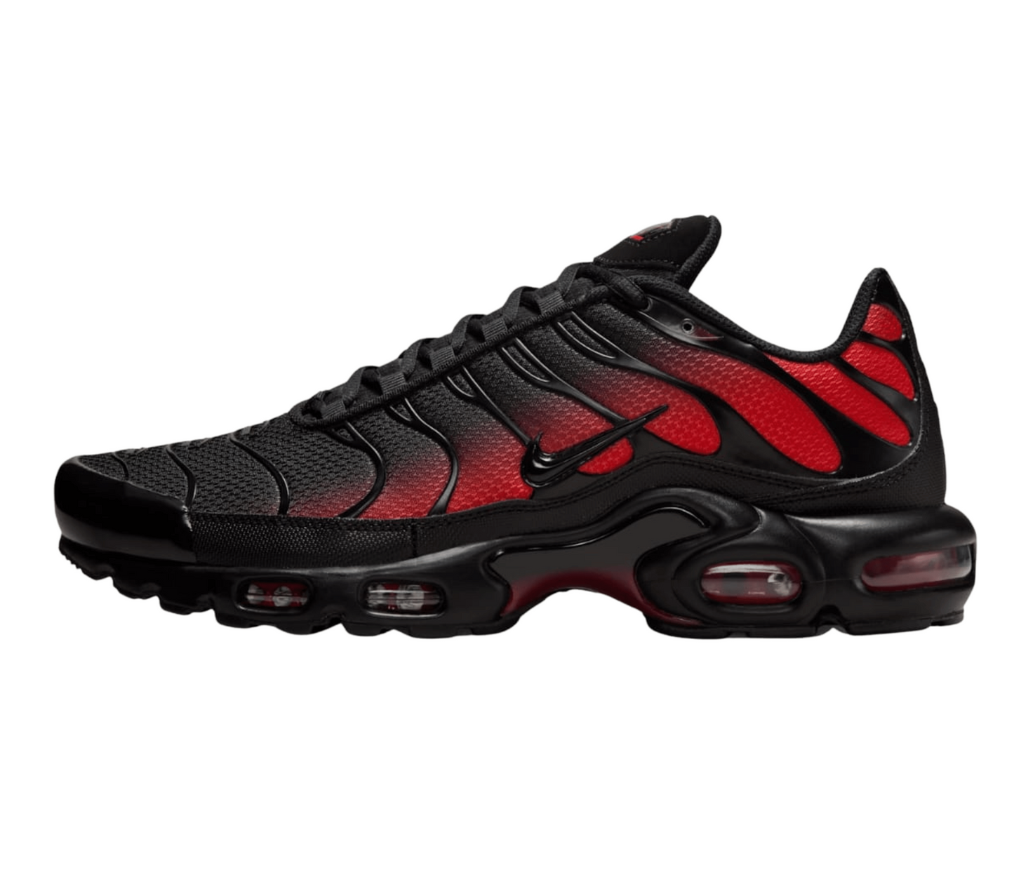 Nike Air Max Plus | Black/Light Crimson