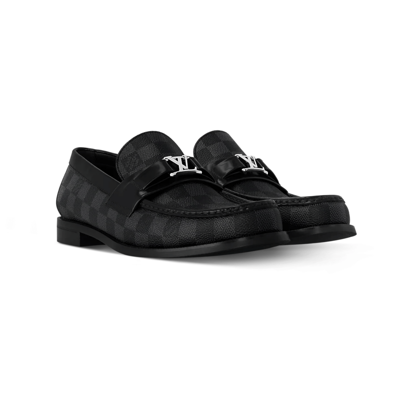 Louis Vuitton Loafer | Black Grey