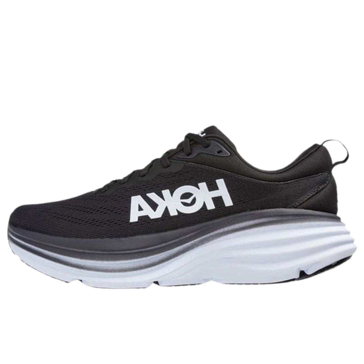Hoka Bondi 8 | Black/White