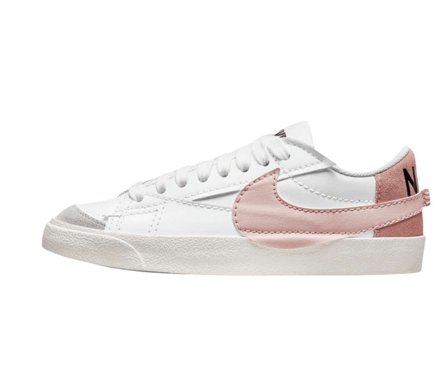 Nike Blazer Low 77 Jumbo Women’s | White/Rose Whisper