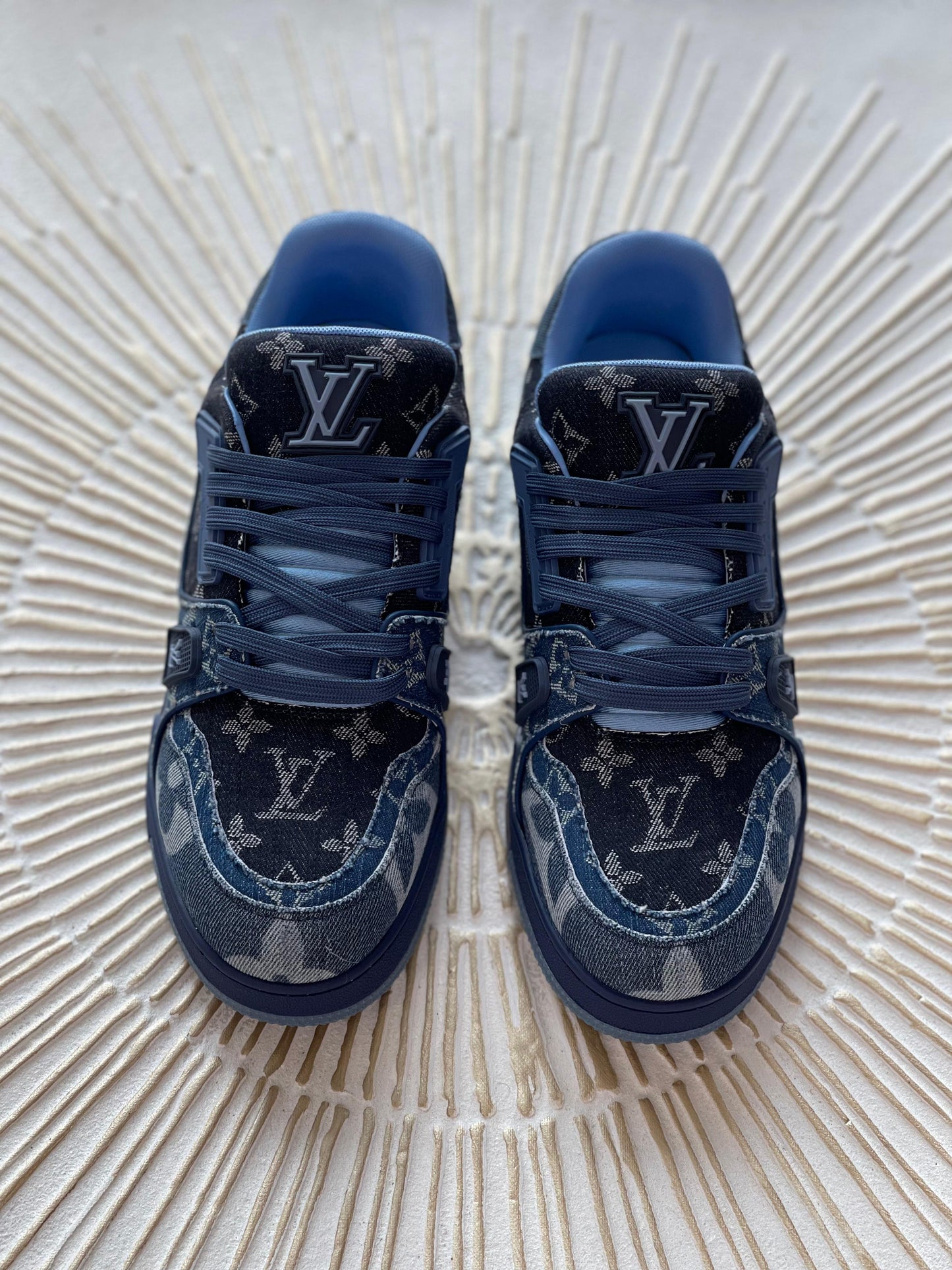 Louis Vuitton Trainer × Nigo | Blue Denim