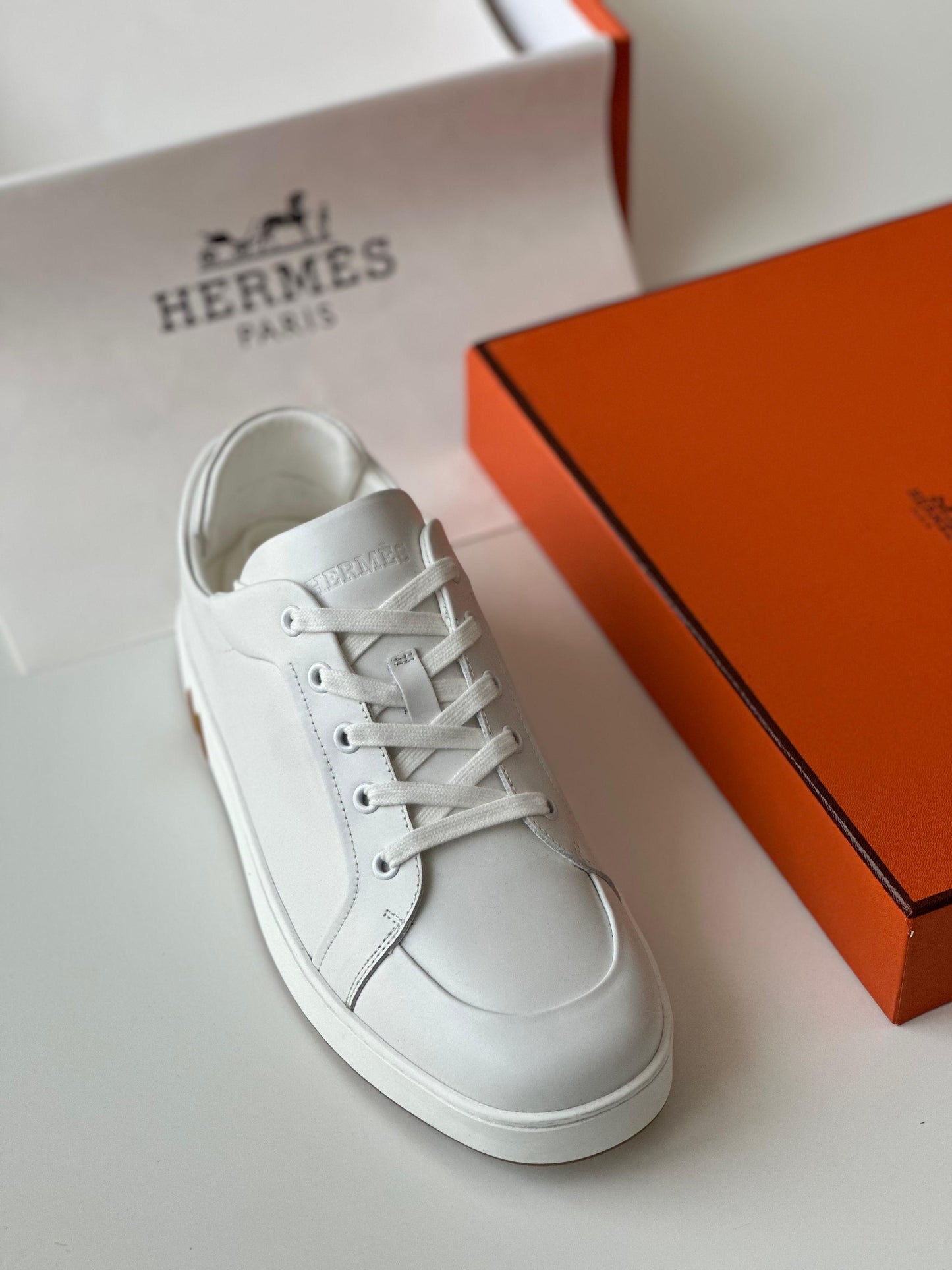 Hermès | White Calfskin