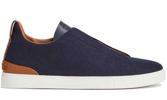 Zegna Triple Stitch | Navy Blue