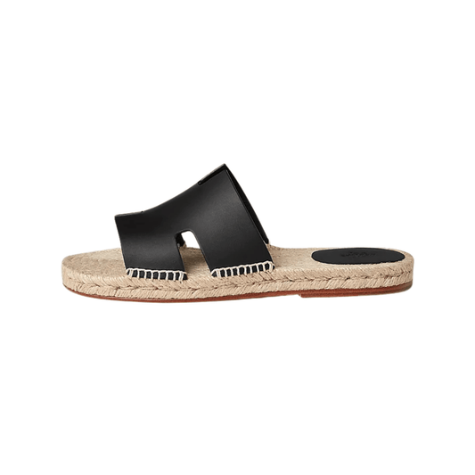 Hermès Antigua Espadrille | Black