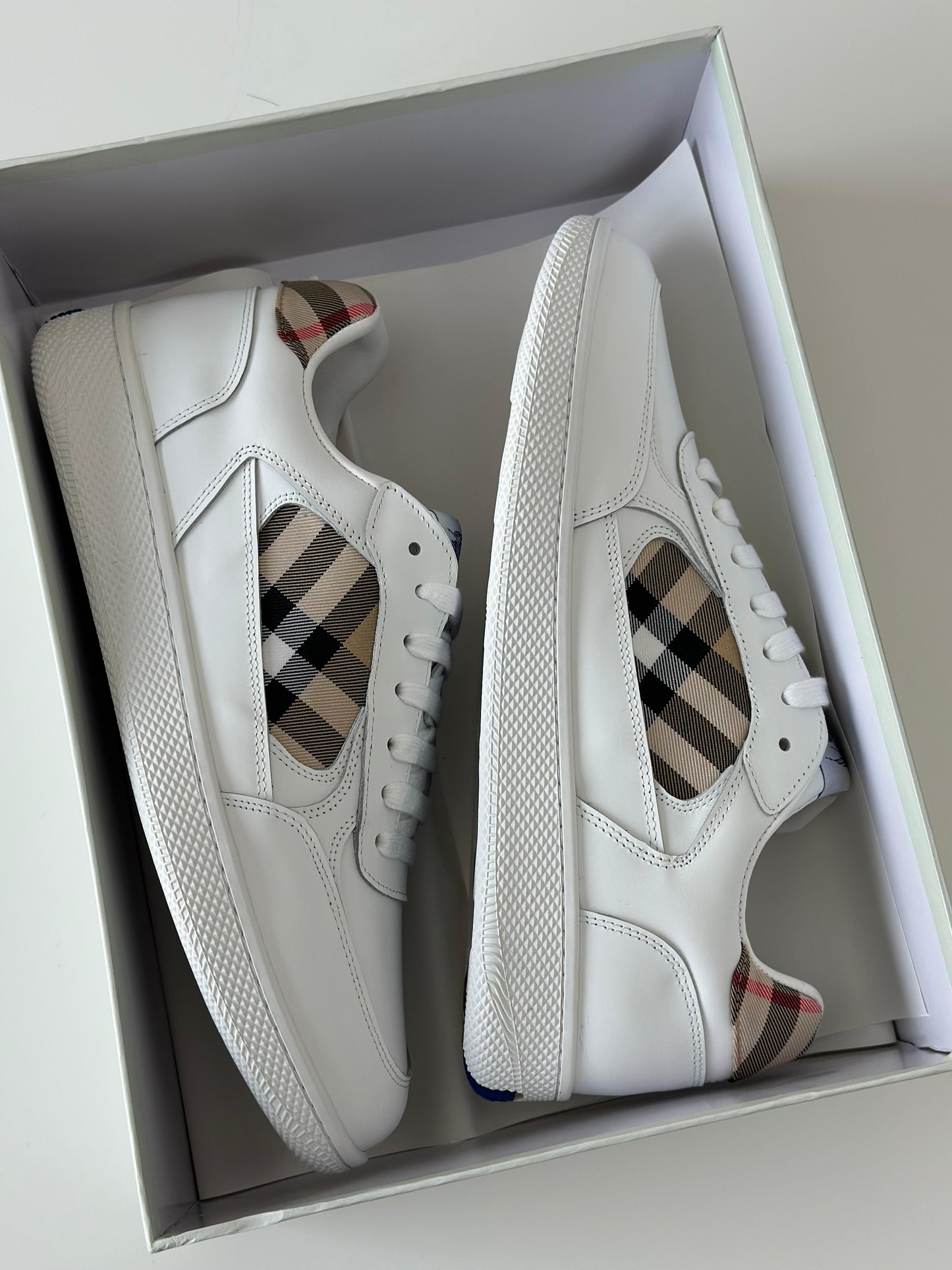 Burberry Check | Optic White