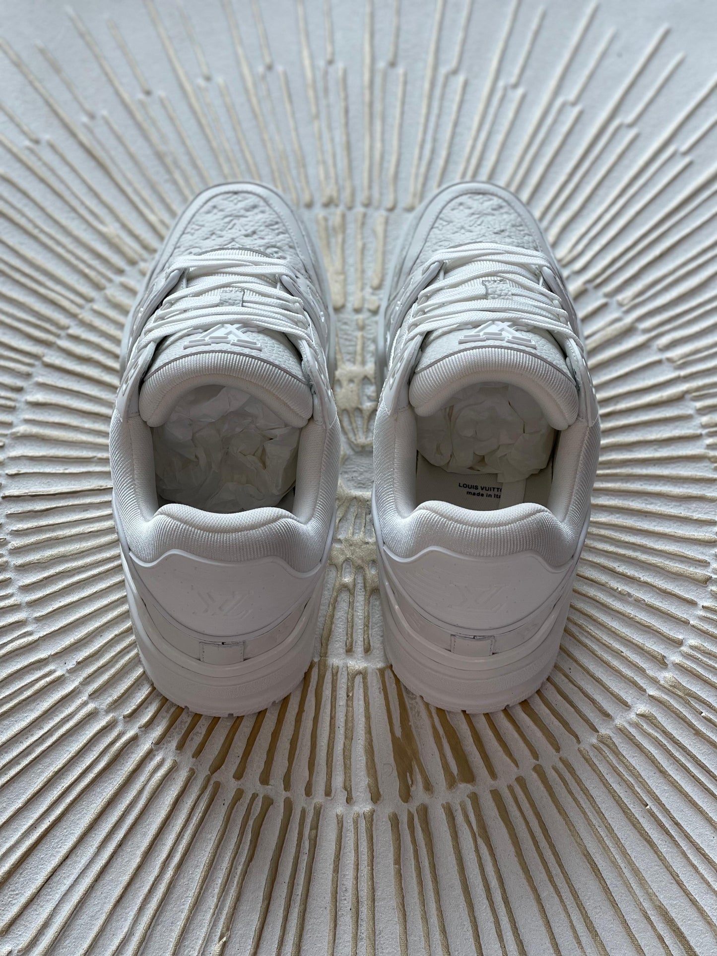 Louis Vuitton Trainer | White Monochrome