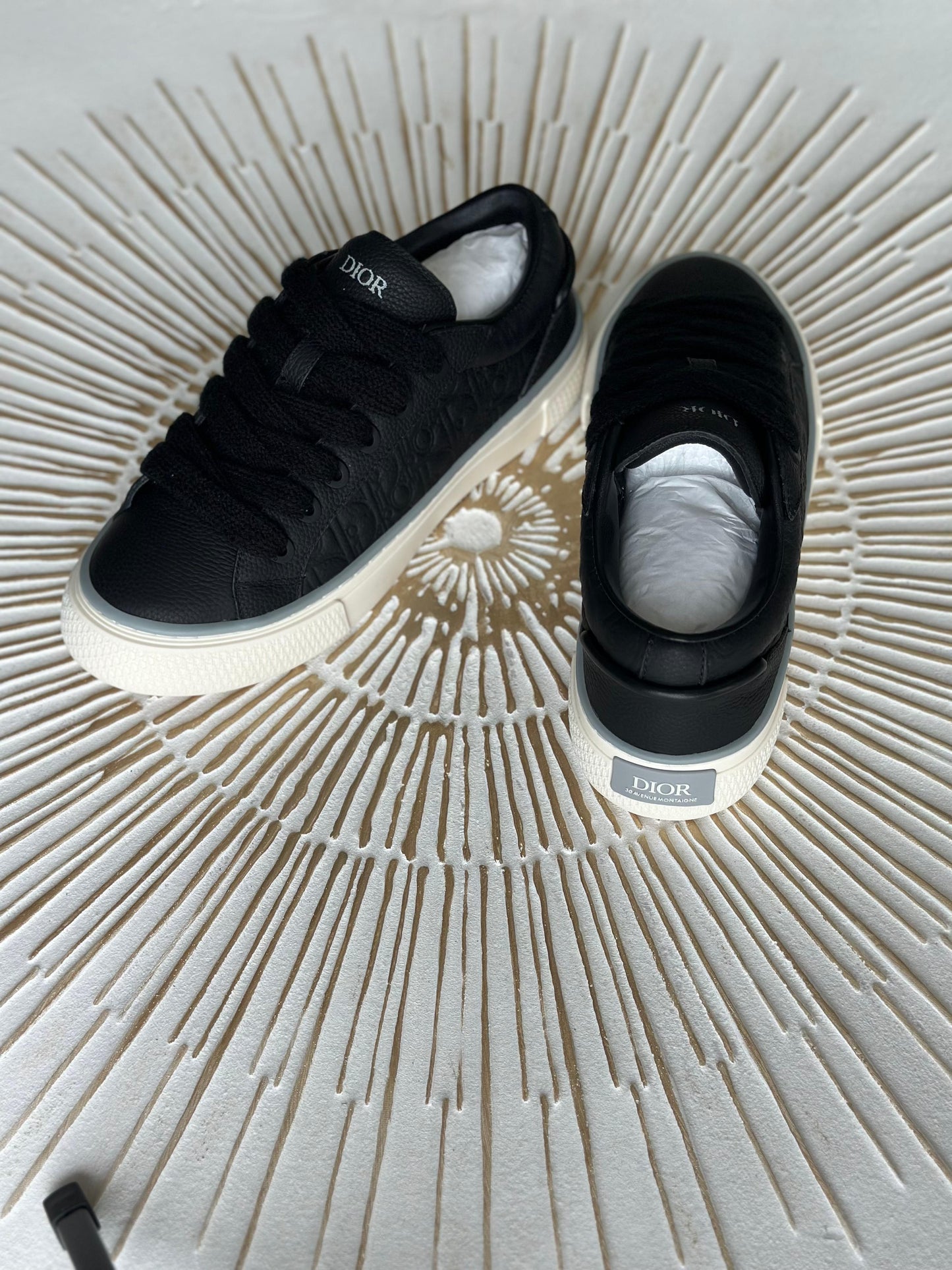 Dior B33 Spin | Black Calfskin