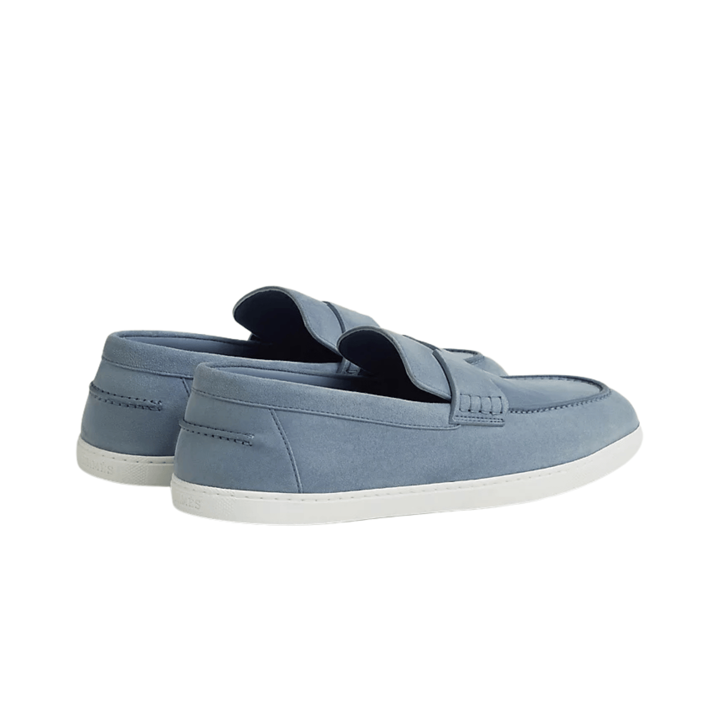 Hermès Job Loafer | Blue Goatskin