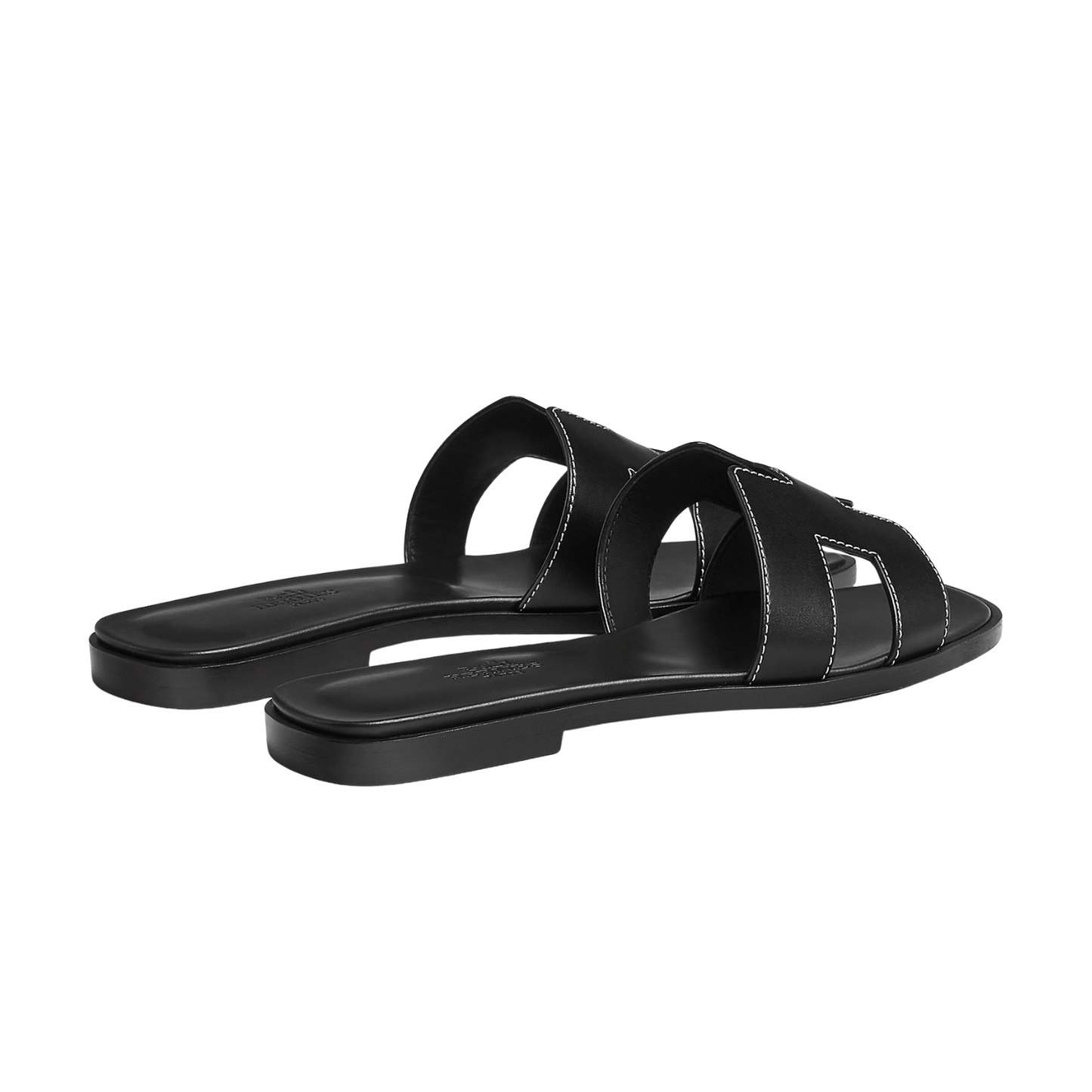 Hermés Oran | Black with Crystal Embellishments