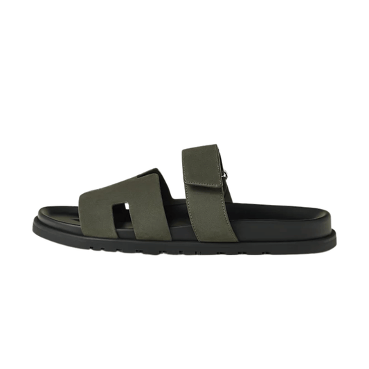 Hermès Chypre | Green Goatskin