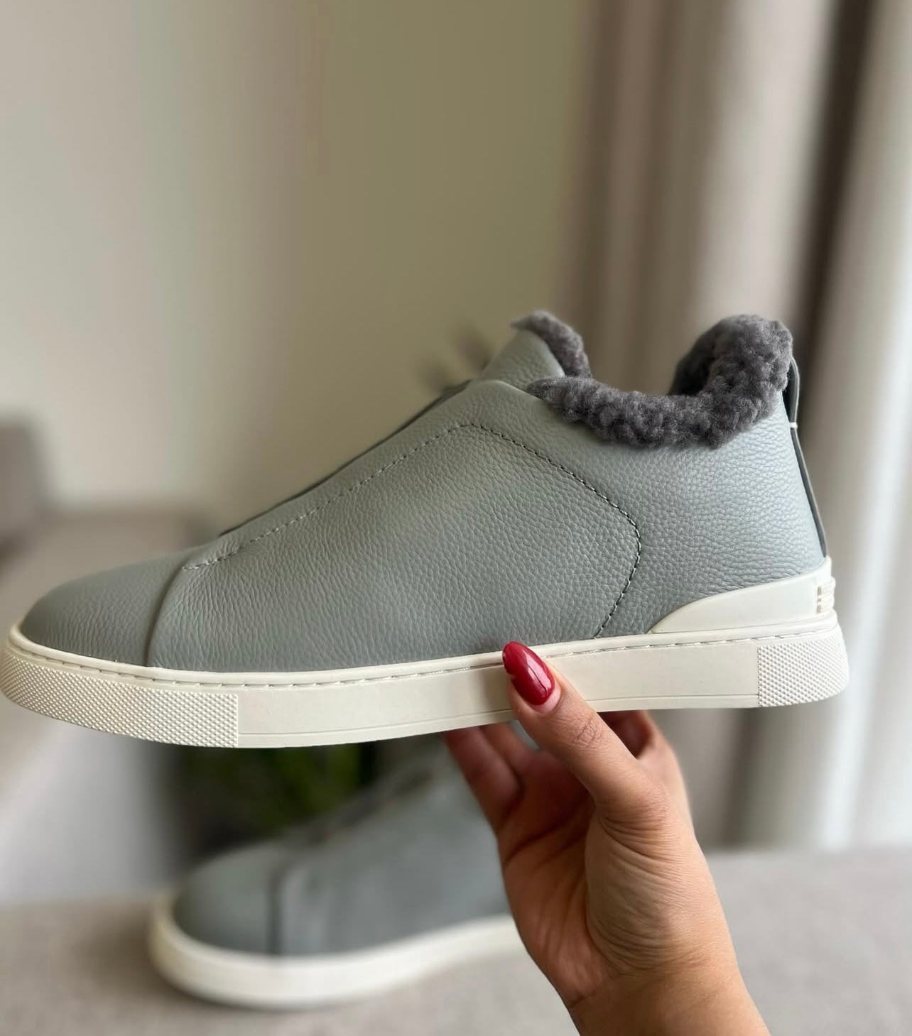 Zegna Triple Stitch | Alligator Embossed