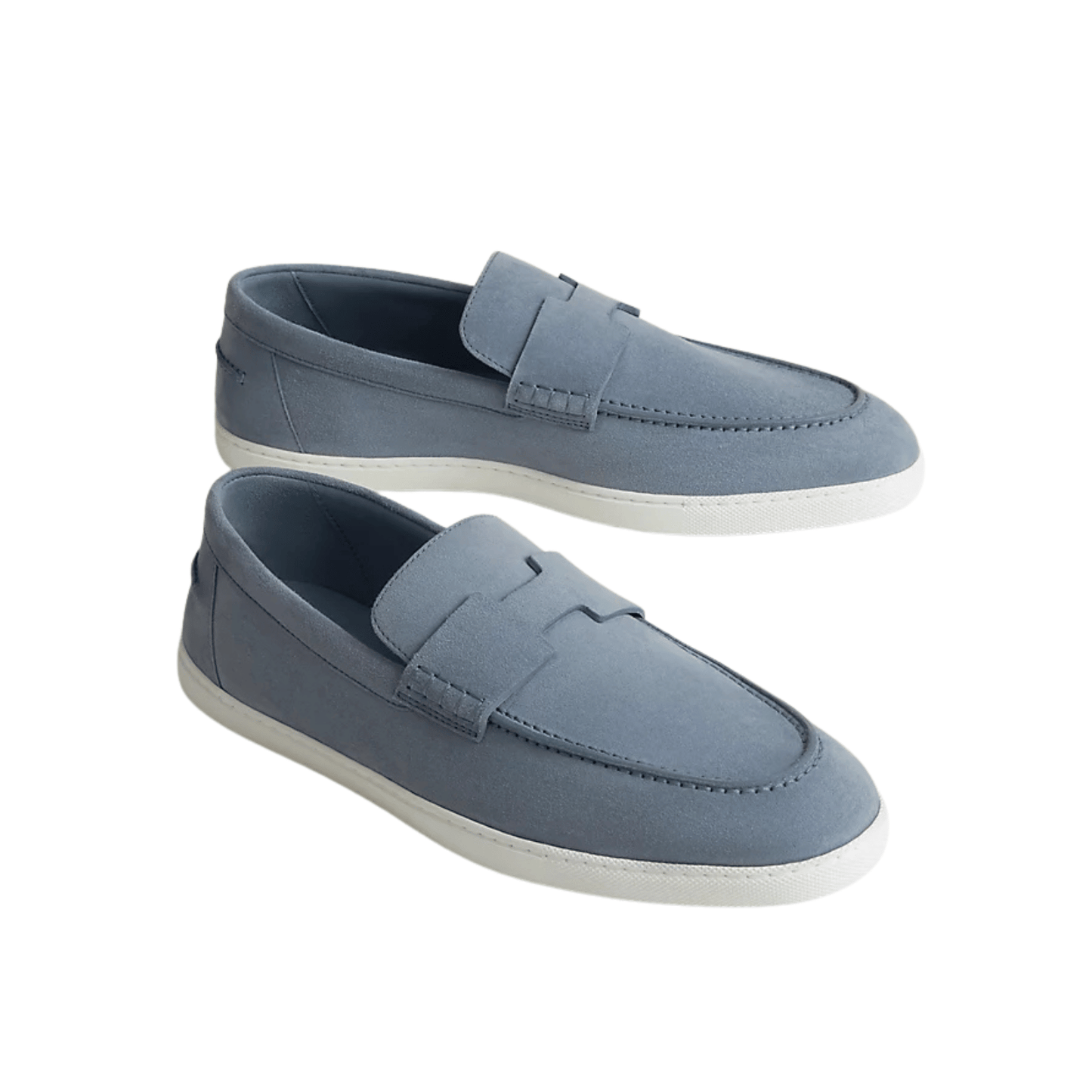 Hermès Job Loafer | Blue Goatskin