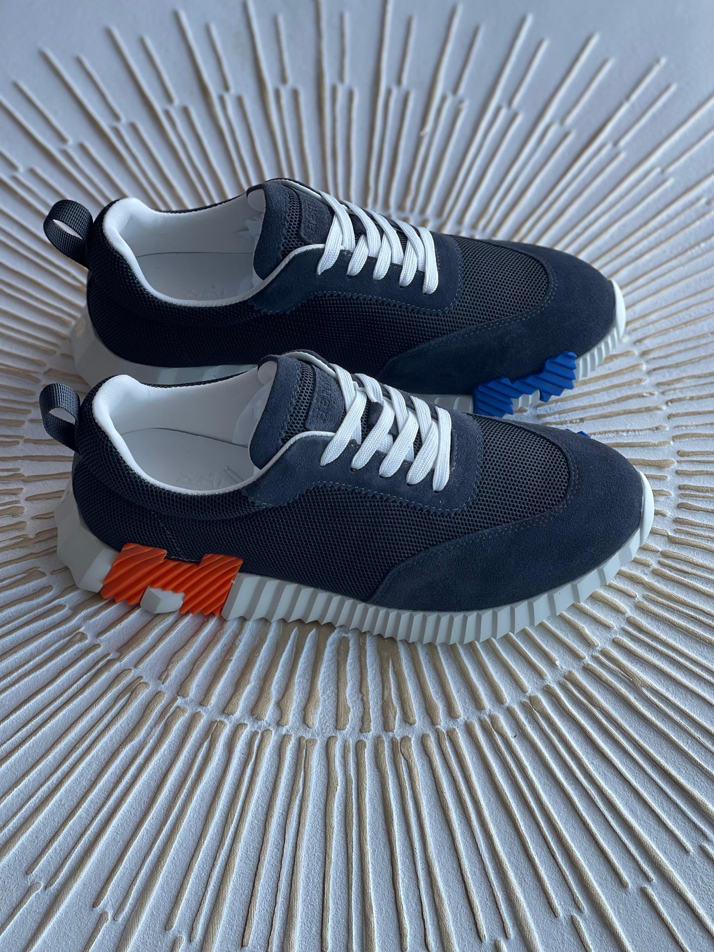 Hermès Bouncing | Marine Goatskin