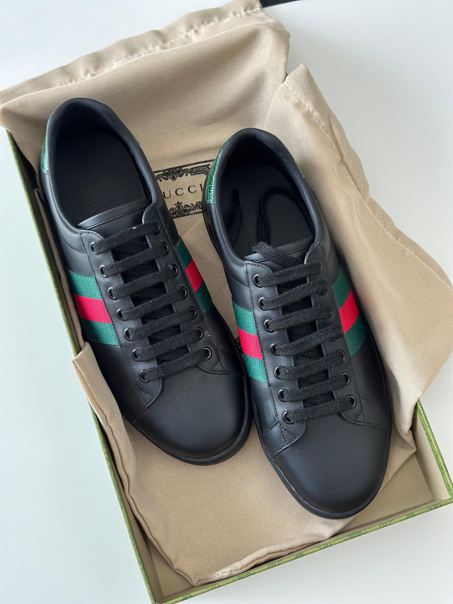 Gucci Ace Web | Black