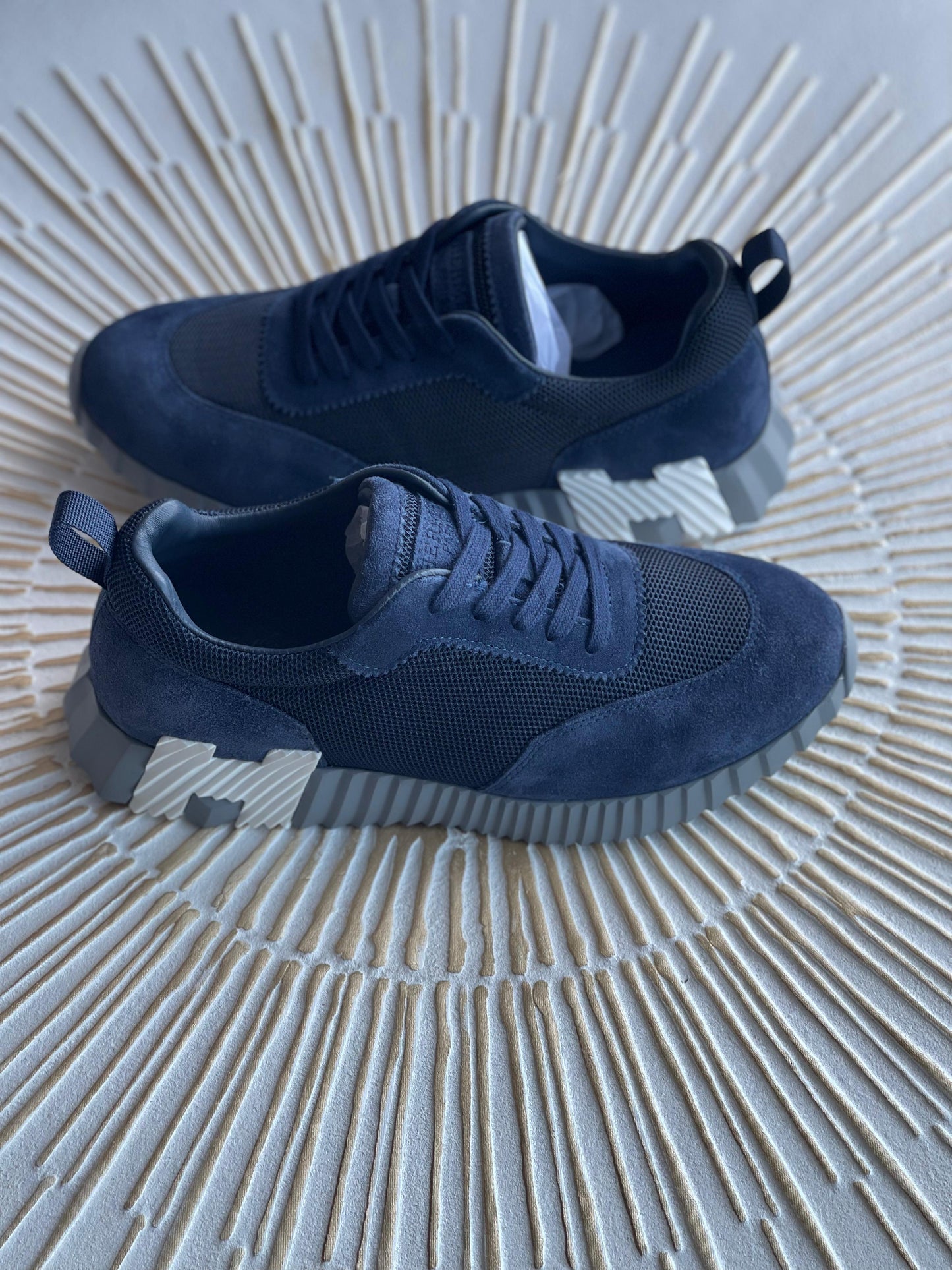 Hermès Bouncing | Navy Goatskin