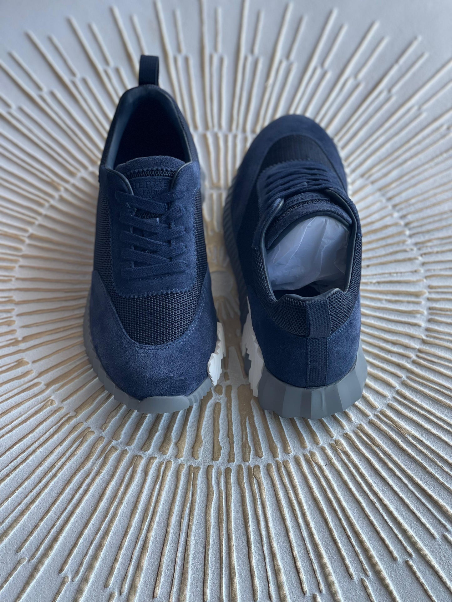 Hermès Bouncing | Navy Goatskin
