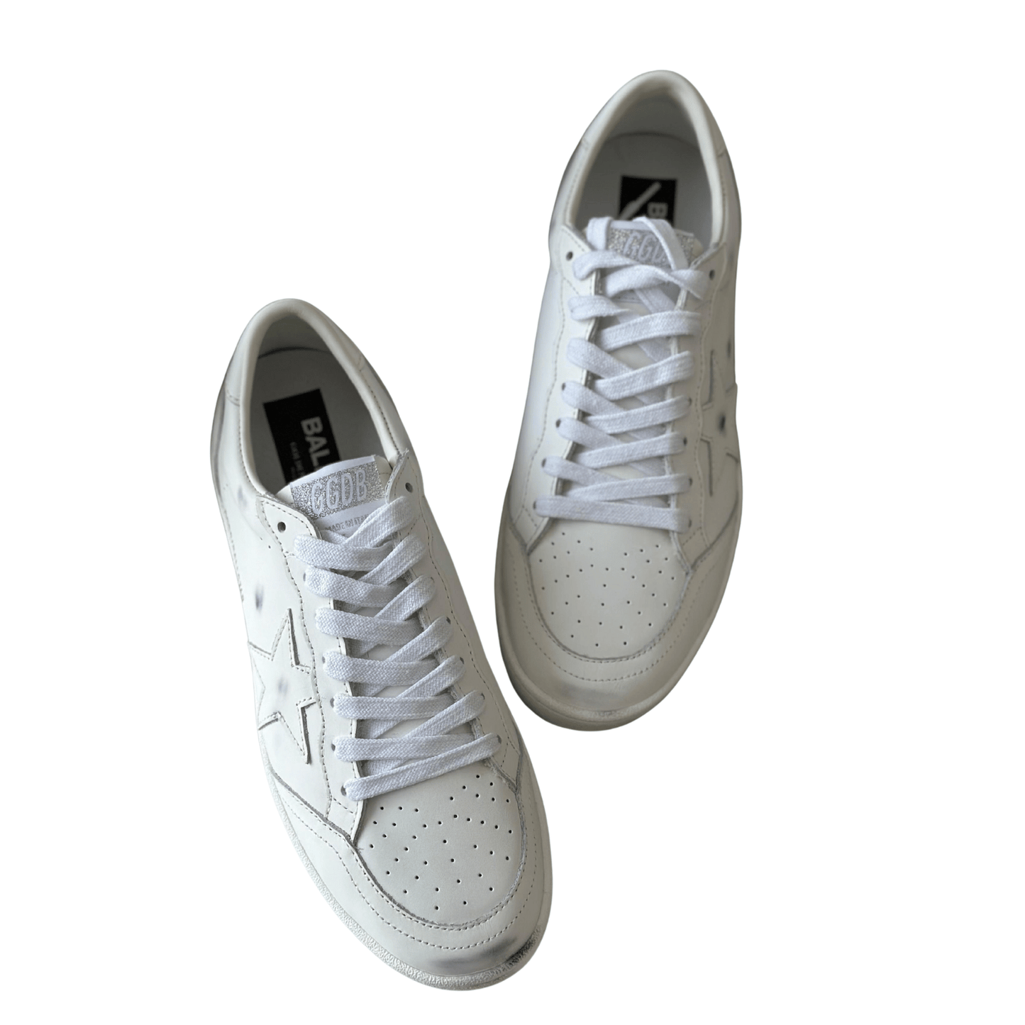 Golden Goose Ball Star | Triple White