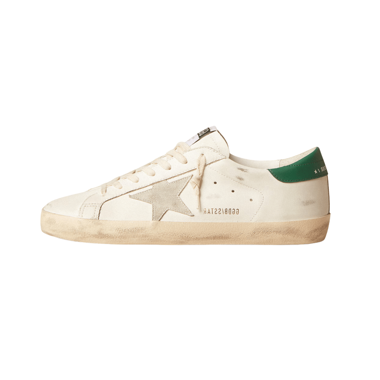 Golden Goose Super-Star | White & Green
