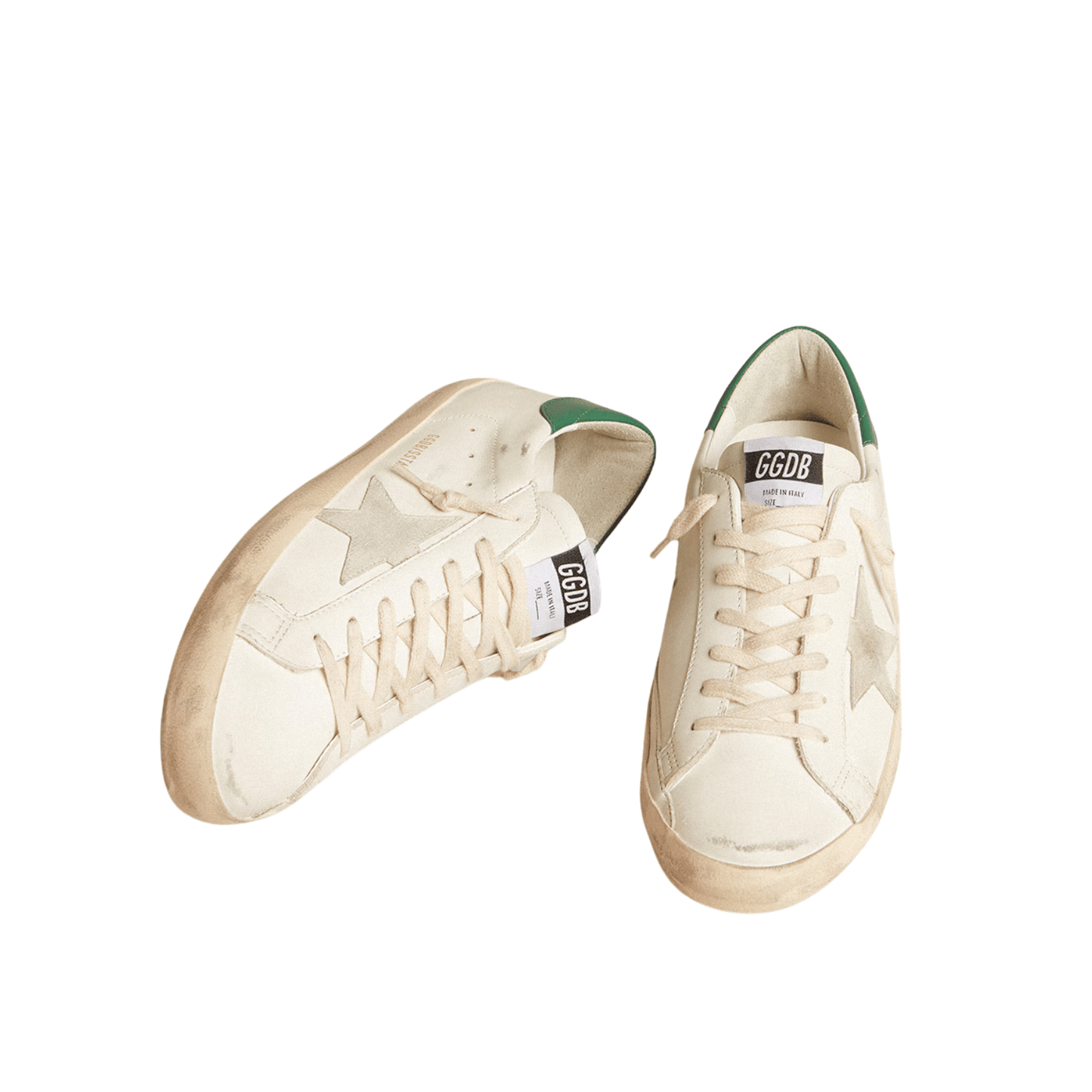 Golden Goose Super-Star | White & Green