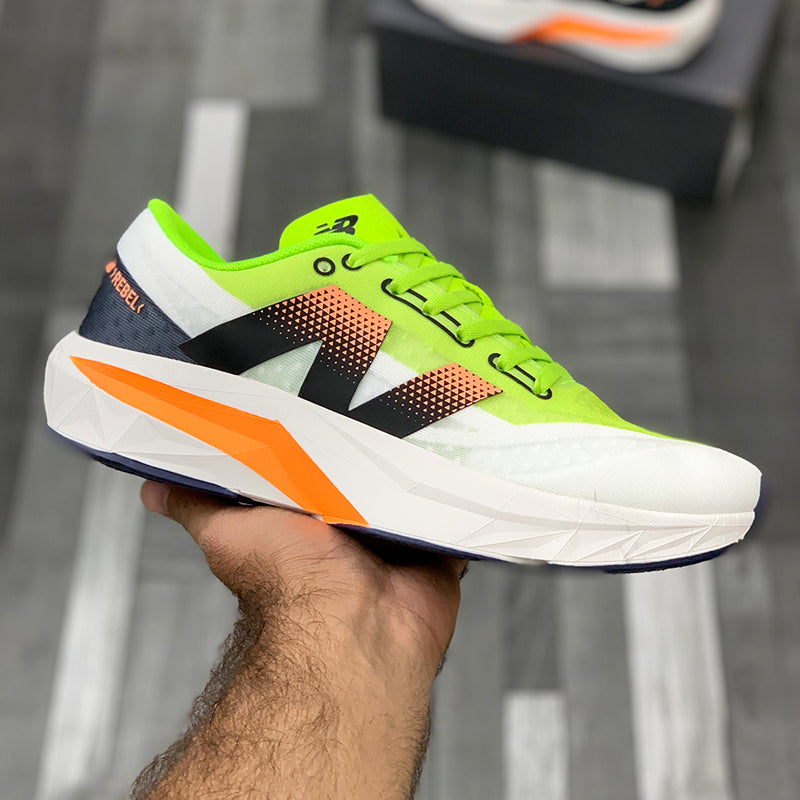 New Balance FuelCell Rebel v4 | Lime Hot Mango