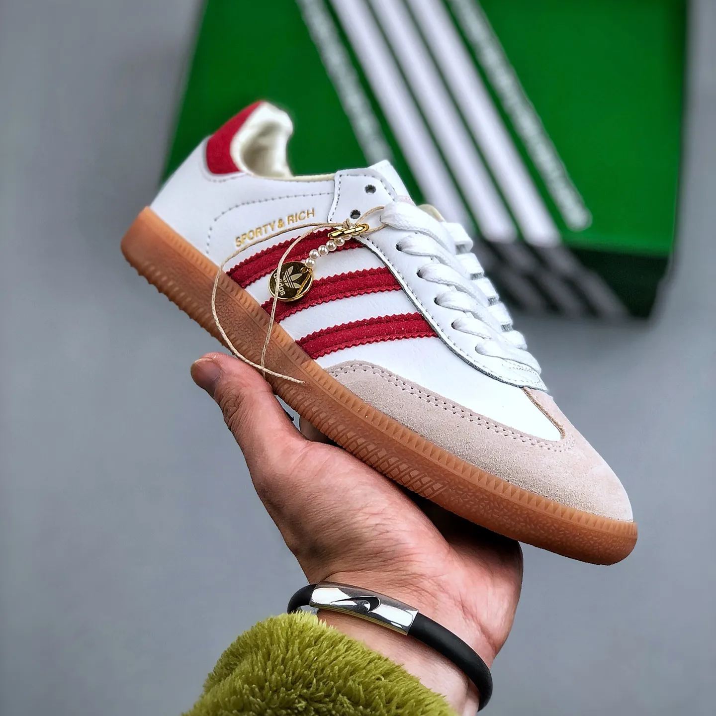 Adidas Samba OG | White/Maroon
