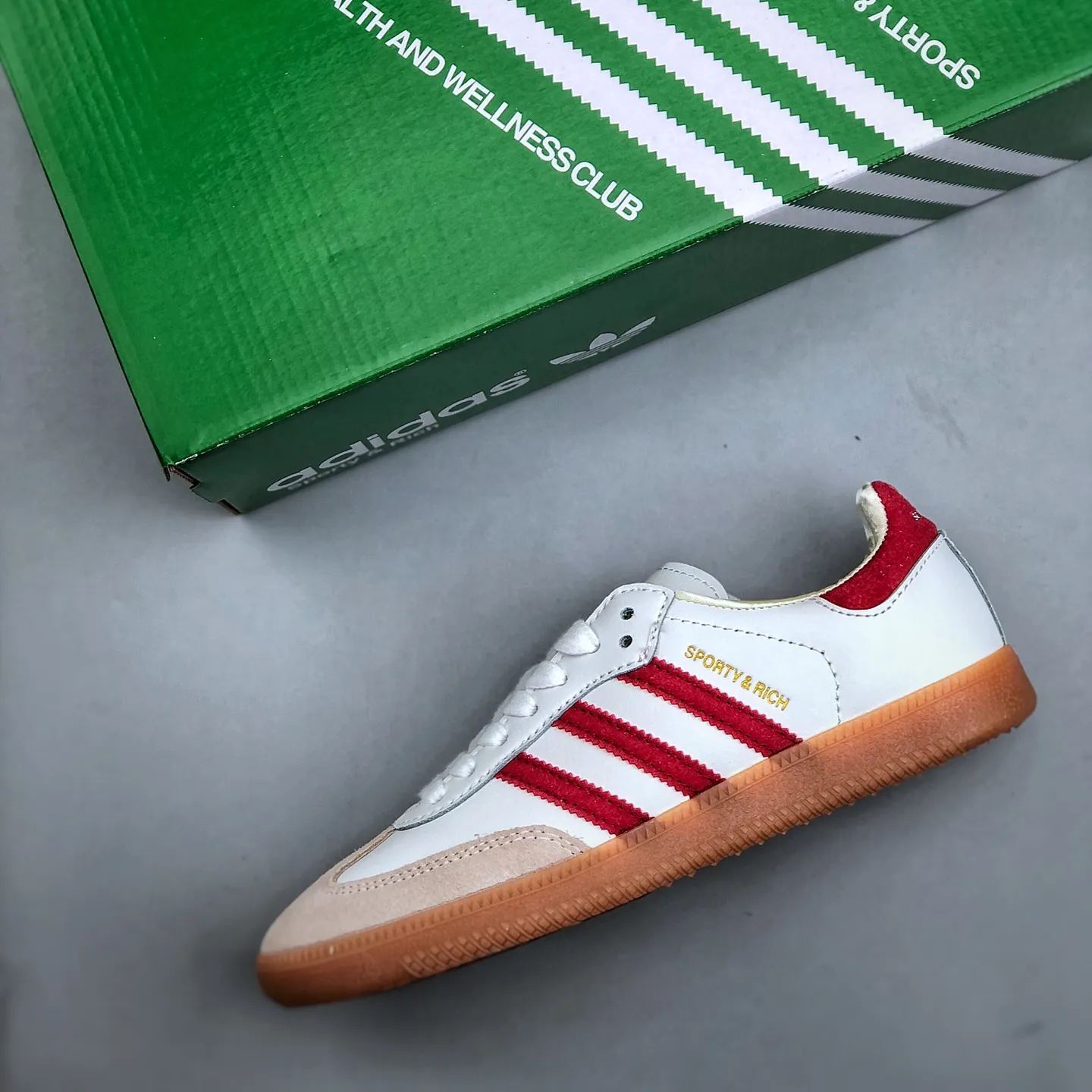 Adidas Samba OG | White/Maroon
