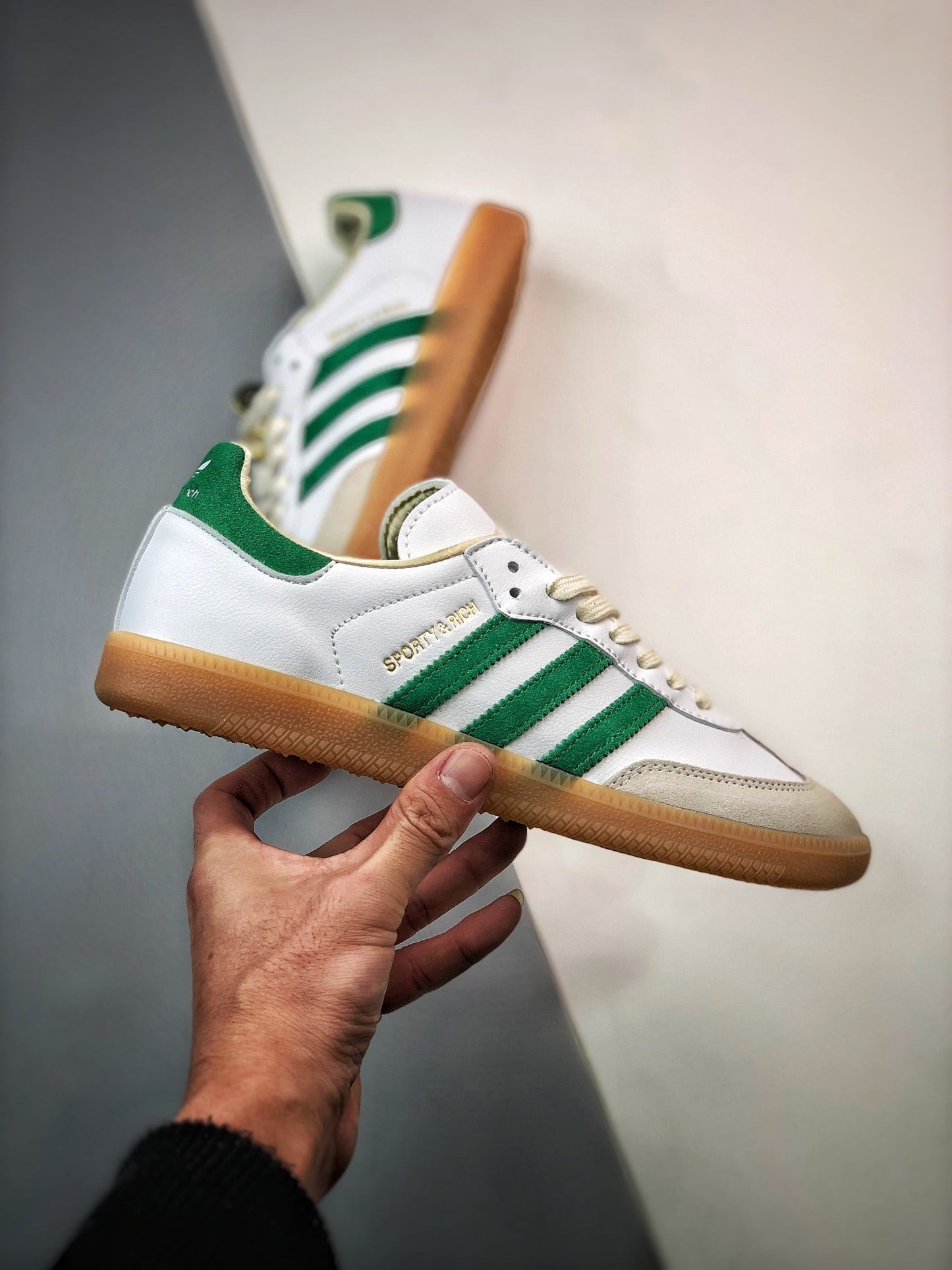 Adidas Samba OG | Rich White Green