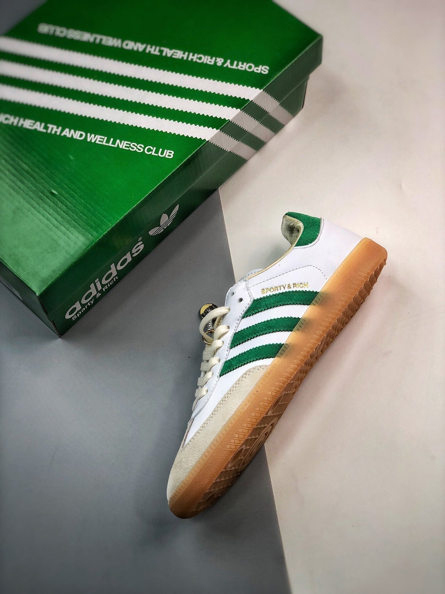Adidas Samba OG | Rich White Green