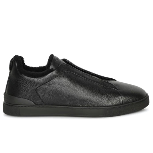 Zegna Triple Stitch |  Black