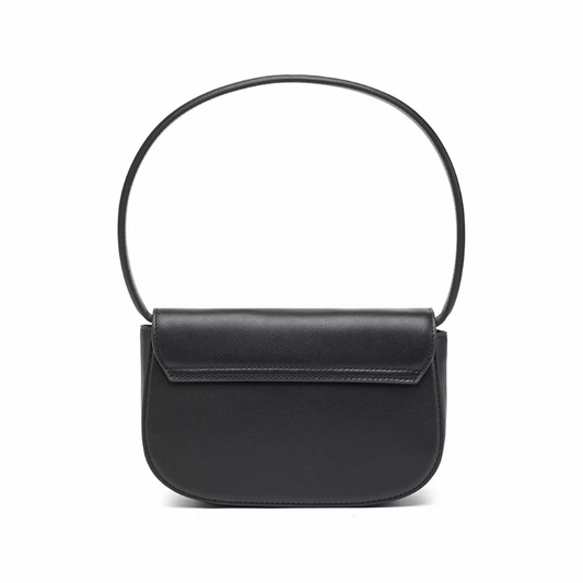 Diesel 1DR Leather Shoulder Bag | Black