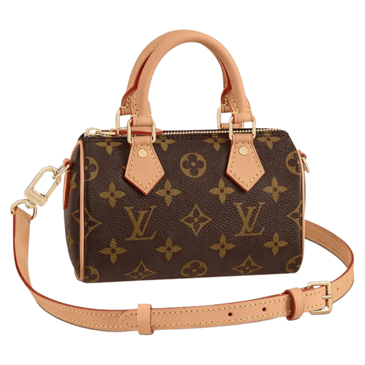 Louis Vuitton | Nano Speedy Bag In Monogram Canvas With Natural
