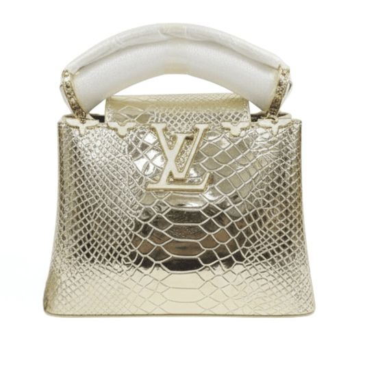 Louis Vuitton | Capucines Mini Bag In Lizard Or Python Leather