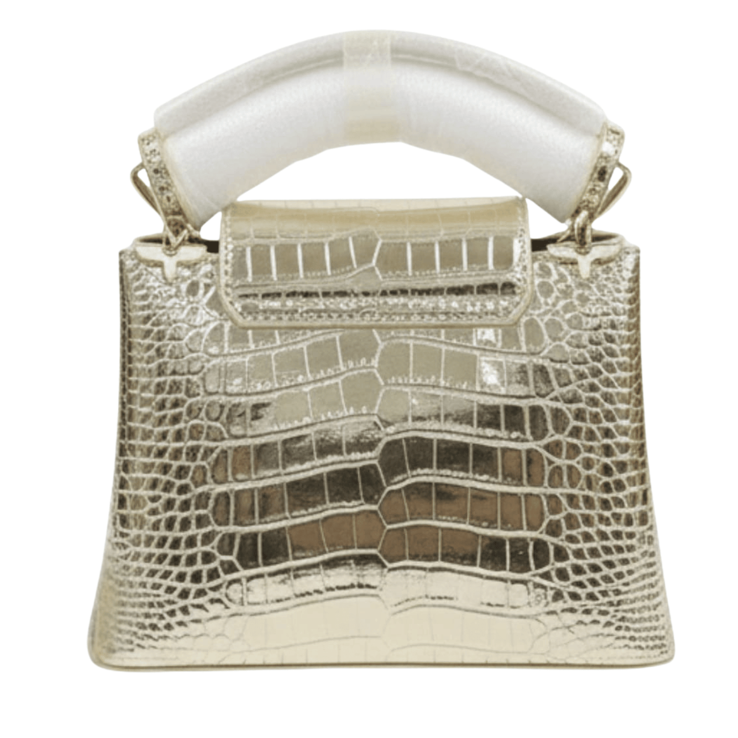 Louis Vuitton | Capucines Mini Bag In Lizard Or Python Leather