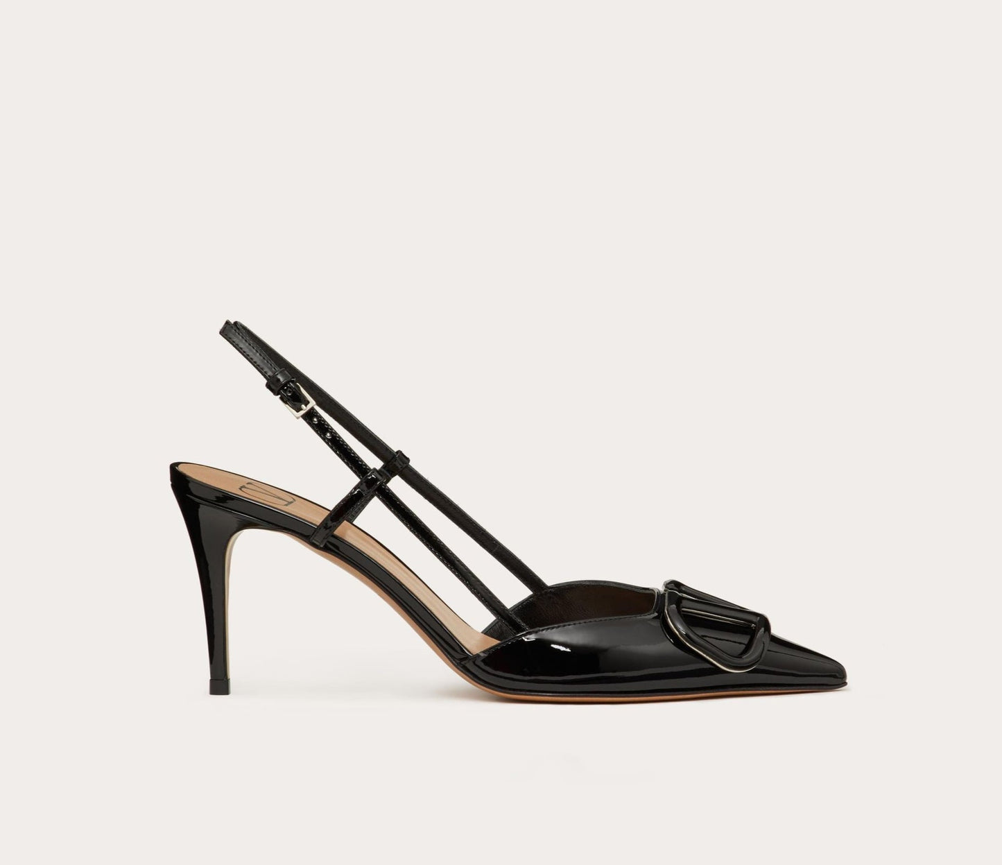 Valentino Lace Up Heel | Black