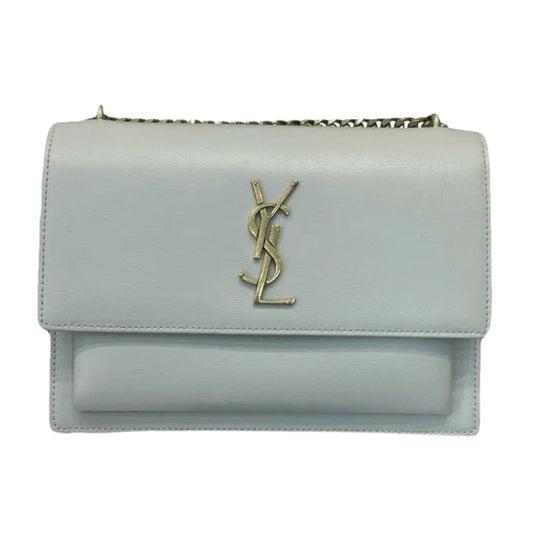 Saint Laurent | Sunset Medium Leather Shoulder Bag.