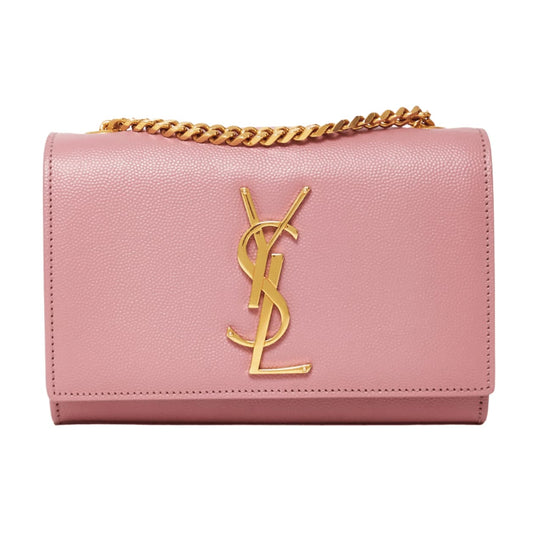 Saint Laurent | Monogram Kate Satchel In A Pink Old Rose Color