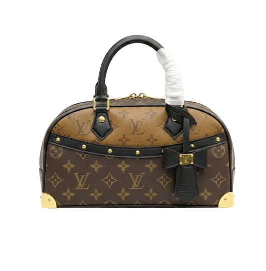 Louis Vuitton | Brown Monogram Petite Malle Souple Bag