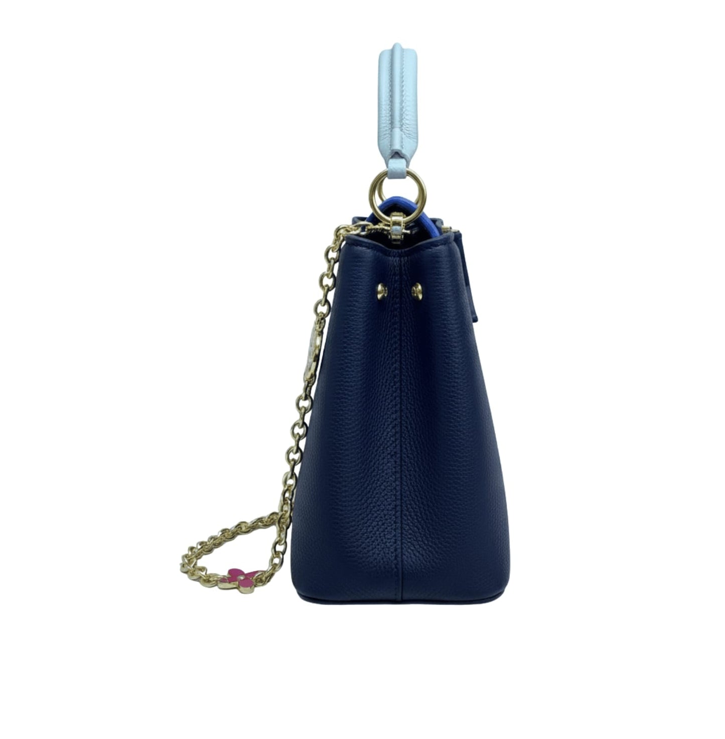 Louis Vuitton | Capucines Bb Handbag In Blue Taurillon Leather