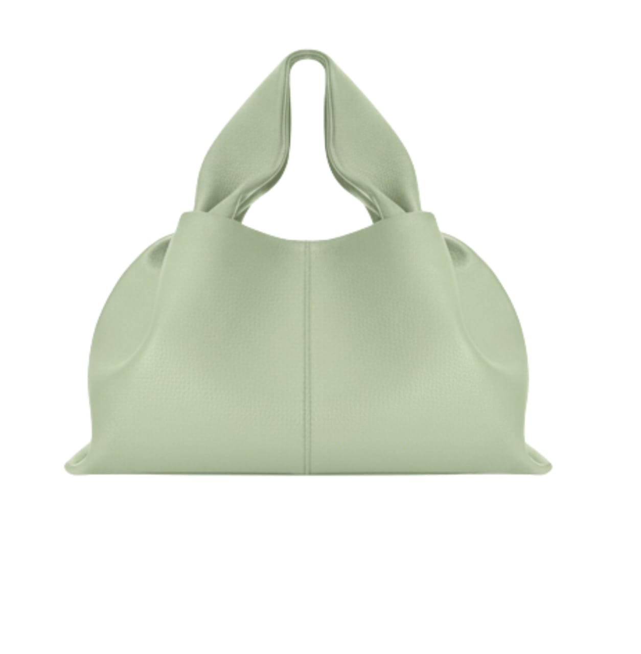 Polène | Numéro Neuf Mini Edition Textured Bag In The Sea Foam Color