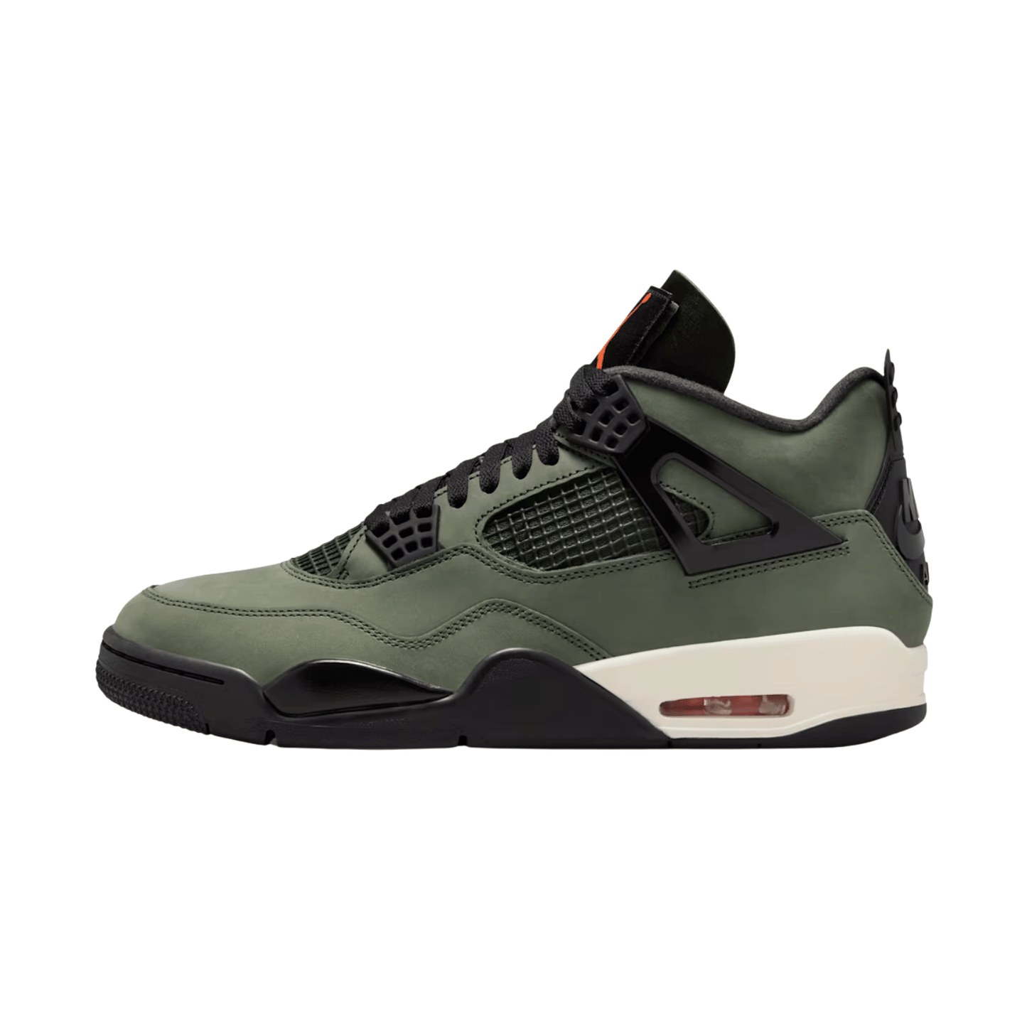 Nike Air Jordan 4 Retro x Undefeated sneaker deep green and clementine