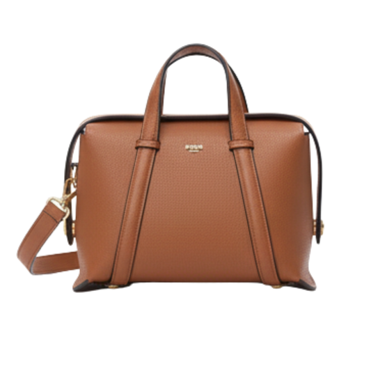 Fendi | Boston 365 Leather Tote Bag In Brown
