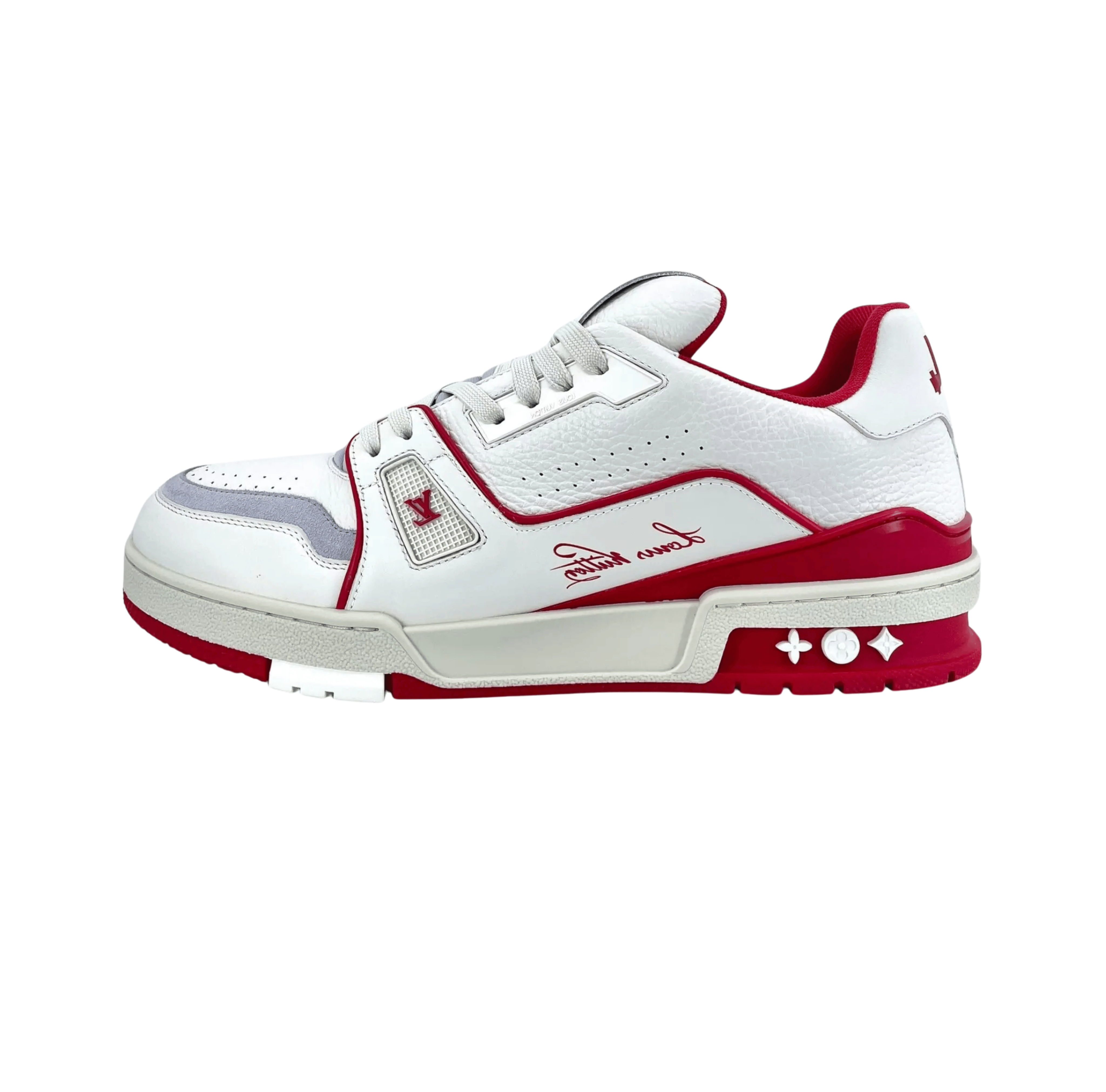 Louis Vuitton Trainer | White Red