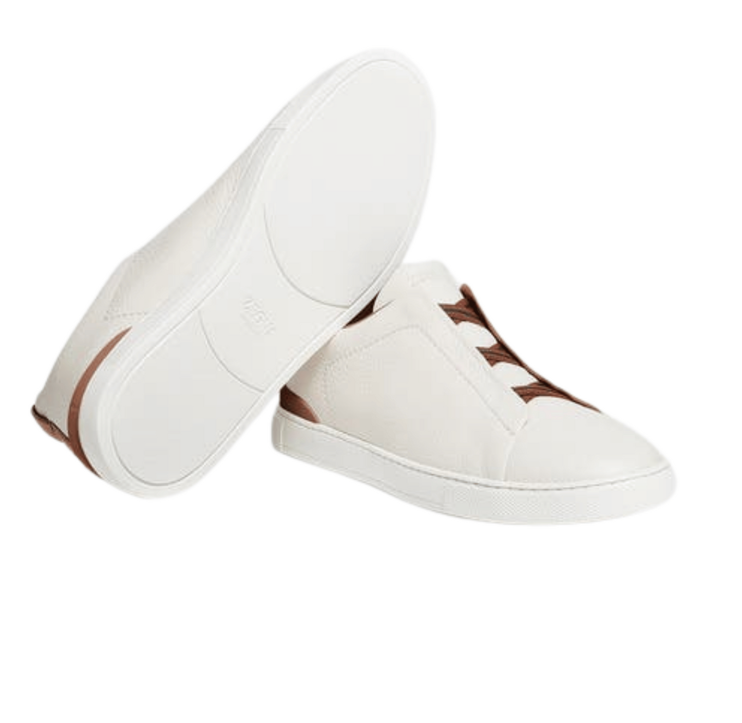 Zegna Triple Stitch | Off White Deerskin